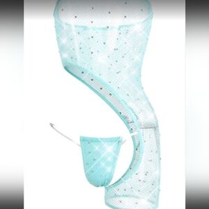 Sparkling Aqua Sheer Panty